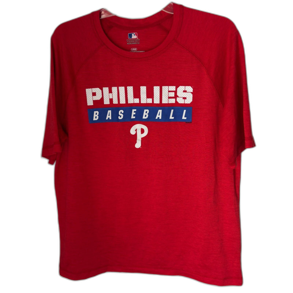 Genuine Merchandise PHILLIES BASEBALL Season Men's Size Lg.